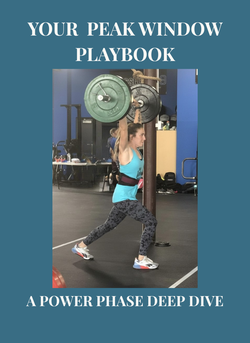 Your Peak Window Playbook bonus cover
